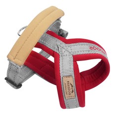 패리스독 강아지 액티비티 하네스, 레드, 1개