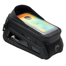 ACEPEED 自行車車架包 手機支架 亮面 C85, 1個, 黑色