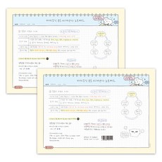아이코닉 이겨낸다 노트패드 떡메모지 04 도전 B5, 혼합색상, 50매, 2개