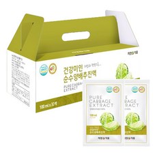 지성식품 양배추즙, 30개, 100ml