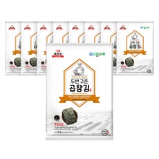 Saeupyo 莞島兩次炭烤腸石海苔, 20g, 9包