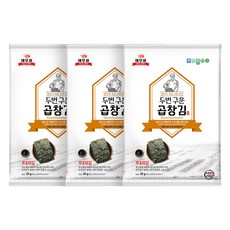 새우표 두번 구운 곱창김, 20g, 3개