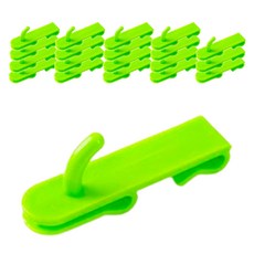 마켓감성 철망선반 디스플레이 후크, 그린 중, 20개