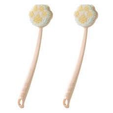 UNHAVE 貓咪造型沐浴身體刷 ONE SIZE, 02 粉紅色, 1入, 2個