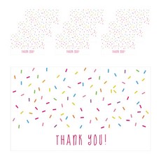 Maket Gamseong 禮物感謝訊息包裝卡, 類型 1, 10個