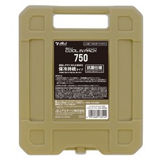 Astage 露營便攜式冷藏迷你冰袋 750 沙米色, 1個, 1入