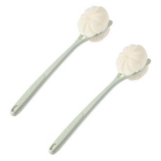 unheve 粉彩色調沐浴身體刷 ONE SIZE, 02 綠色, 1入, 2個