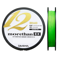 DAIWA 大和 UVF MORETHAN SENSOR 12股編織線 EX+Si, 1個, 混合色