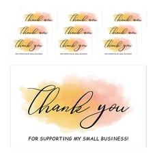 Maket Gamseong 禮物感謝訊息包裝卡, 類型 7, 10個