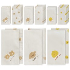 BABY&I 嬰幼兒純棉手帕30件組