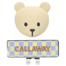Callaway 卡拉威 24 小熊高爾夫球標記, 米色, 1個