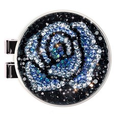 ANYGOLF 水晶自然高爾夫球標, 02) ROS-21 黑藍色, 1個