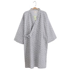 UNHAVE 東方風浴袍 M, 1個, 灰色