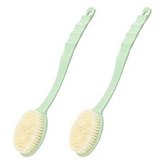 언헤브 심플 샤워 바디 브러쉬, 그린, 1개입, 2개