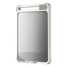 BELLOVIE 304不鏽鋼磨泥雙面砧板, 1個, 單一顏色