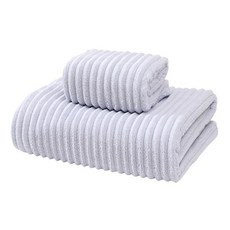 Ganges Life全身沐浴浴巾 小型+大型組, 灰色, 1組