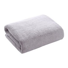 갠지라이프 모던 소프트 대형 비치타올 300g 70 x 140 cm, 그레이, 1개