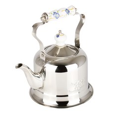 Livingglory Good Morning 電磁爐水壺, 銀色, 1個, 1.2L