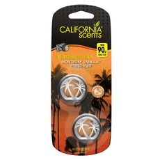CALIFORNIA scents 迷你車用擴香器 3ml 2入, 1個, 蒙特利香草香水
