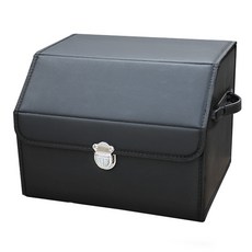 ISORA 車用後車廂收納箱 MK017, 黑色