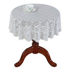 Market Pio 法式蕾絲圓形桌巾, 類型4, 150cm