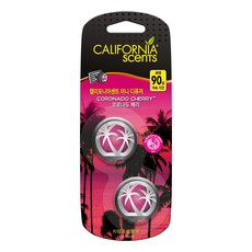 CALIFORNIA scents 迷你車用擴香 3ml 2入, 1個, 科羅娜多櫻桃香