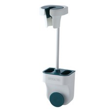 글로우스푼 무타공 욕실 드라이기 거치대 샤워기 홀더, 블루, 1개