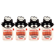 닥터펠리스 고양이 포캣츄 짜먹는 간식 4p, 연어, 56g, 4개