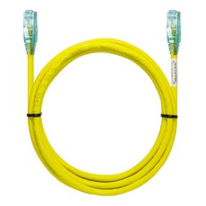 마하링크 CAT.6 EZ LS전선 기가 랜케이블, 옐로우(MLZ-LS010EY), 1개, 10m