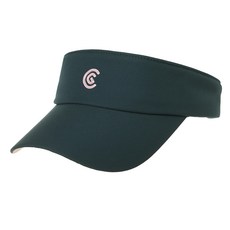 Cleveland GOLF 女款雙色配色領子Logo遮陽帽 CGWCP42582, 1個, 綠色