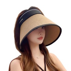 Afecto 深寬藤編遮陽帽