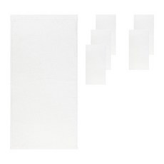 송월타월 세면타월 165g 30수 면사, 화이트, 6개