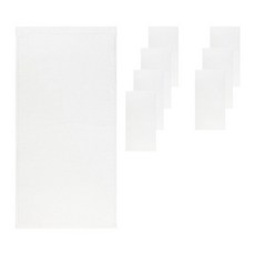 송월타월 세면타월 165g 30수 면사, 화이트, 8개