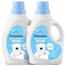 Saenghwalgongsik 優質嬰兒洗衣精, 2個, 1.8L