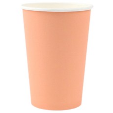 Inp 粉彩杏桃色紙杯 390ml, 1個