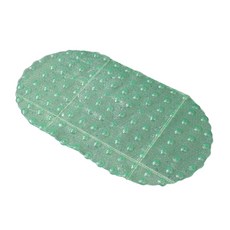 Sonio 圓形彩色浴室防滑墊, 05 透明綠, 1個