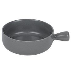 inbloom 陶瓷手柄烤箱微波爐盤, 1個, 灰色