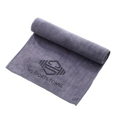 Sonio Color Day Point 運動毛巾 30 x 100 cm, 1個, 01 灰色