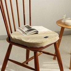 韓國 amante Sono 純棉記憶棉圓形坐墊