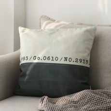 韓國 amante 字體設計多臂抱枕套 + 枕芯套組, 灰色