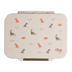 Citron 小檸檬 午餐盒 改質PCT(Tritan)材質 四格隔間防漏 700ml, 恐龍世界, 1個