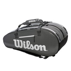 Wilson Super Tour 3 Comp 網球包 WRZ843915, BLACK + GREY, 1個