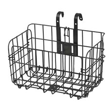 DOCTORBIKE 可拆卸折疊式車籃 SLA-3424, 1個, 黑色