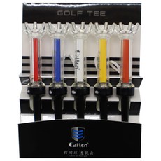 Caiton 凱盾 磁吸高爾夫球釘5件組, 白色, 紅色, 黃色, 藍色, 橘色, 1套