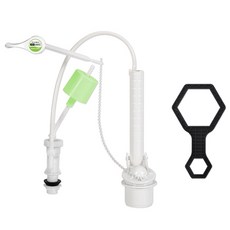 more systems 馬桶零件 靜音前置把手 + 組裝工具組, 混合色