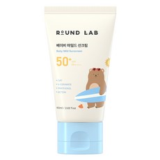 라운드랩 베이비 마일드 선크림 SPF50+ PA++++, 60ml, 1개