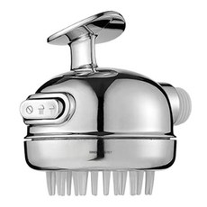 DING DONG PET 寵物舒適一鍵式蓮蓬頭按摩刷, 銀色, 1個