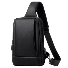 ADDEDIT Parker 單肩包 腰包, 黑色素面