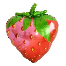 水果草莓鋁箔氣球2, 5個