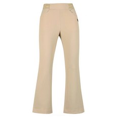 luxgolf 女款字母鬆緊喇叭高爾夫球褲 YD4M211W